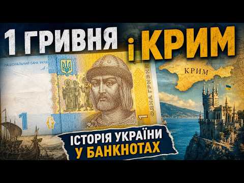 Банкнота 1 гривня і Крим