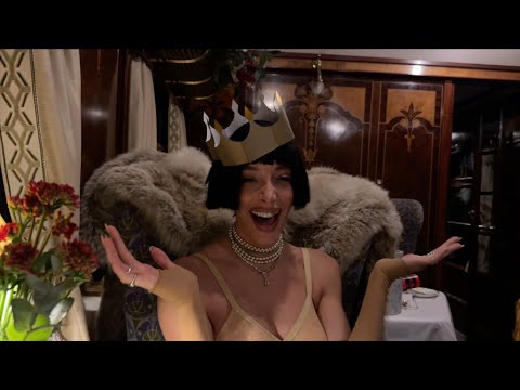 me voy a Londres de fiesta en un tren de lujo