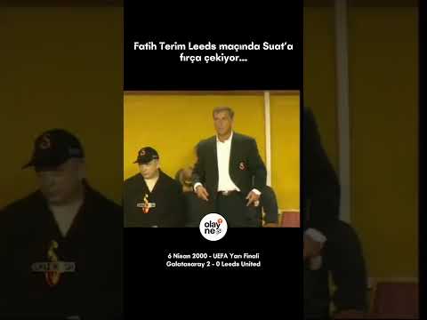 Fatih Terim'in Suat'a tepkisi...  #viral #galatasaray #futbol #football #youtubeshorts #youtube