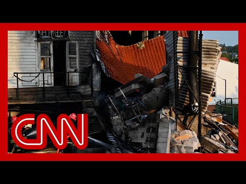 Ukraine's foreign minister reacts to deadly Russian strike in Paltova