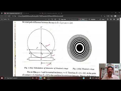 Applied Physics {Wednesday 09-06-2021} MId 1 preparation Interference part2 Unit 1