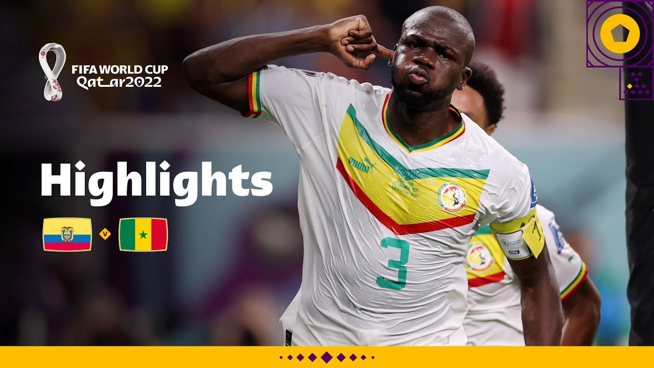 Koulibaly steals the show | Ecuador v Senegal | FIFA World Cup Qatar 2022