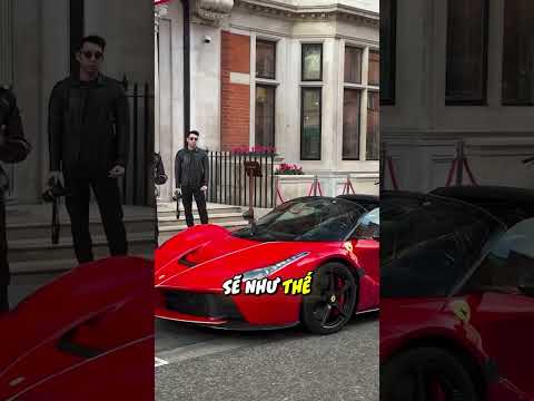 Chủ xe Ferrari LaFerrari tỏ ra thản nhiên sau khi ăn phiếu phạt #sieuxe #shorts