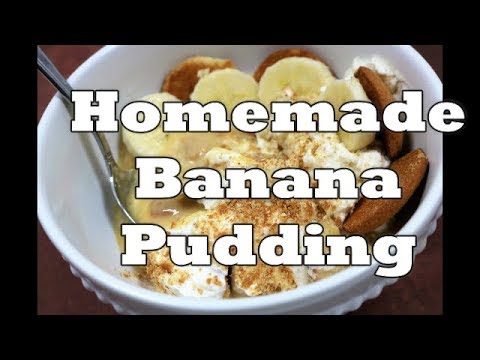 HOMEMADE BANANA PUDDING | FROM SCRATCH | OLD-FASHIONED | Chef Lorious - UCcLQoCK0lq76HqtoqFCLnjg