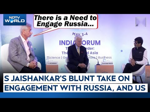 S Jaishankar News | S Jaishankar's Blunt Take On Engagement With Moscow, US