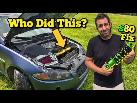I Bought an AS-IS Supercharged V8 Super Sedan and Fixed it with Junkyard Parts