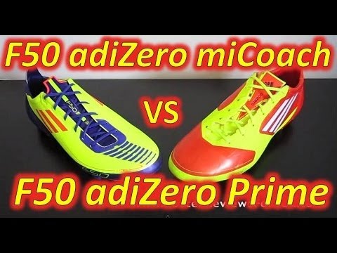 Adidas F50 adizero miCoach (Synthetic) VS Adidas F50 adizero (Prime/Synthetic) - Comparison - UCUU3lMXc6iDrQw4eZen8COQ