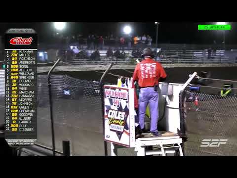 9.6  KKM Challenge POWRi Outlaw Non Wing Highlights - dirt track racing video image