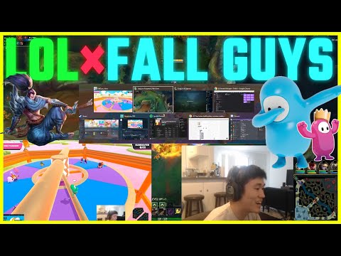 「プロゲーマならLoLやりながらFall Guys出来ちゃう」Best of Clips LOL#171