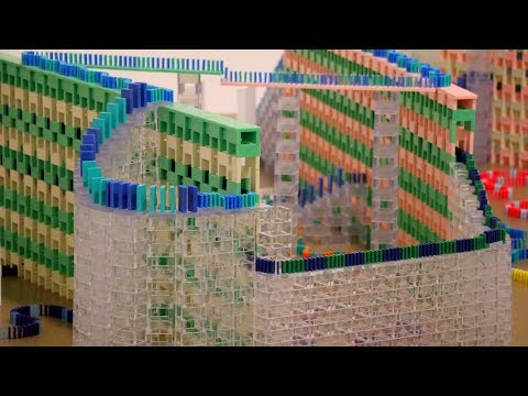 HUGE Domino City - Shanesdominoez & Hevesh5