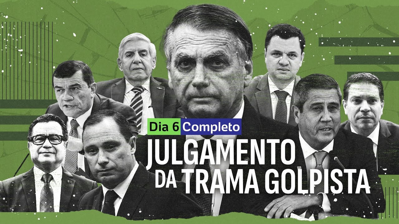 Julgamento de Bolsonaro no STF assista AO VIVO e completo   Dia 5 | UOL News | 12 de setembro