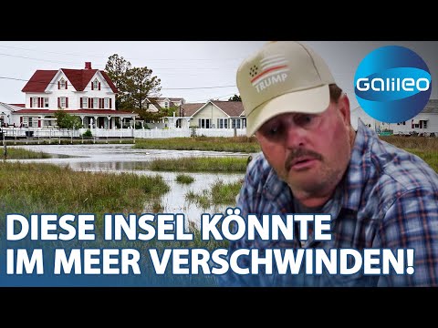 2/3 der Fläche sind bereits weg! Tangier Island, die Insel der Klimawandelleugner