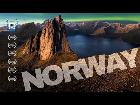 NORSKO - majestic fjordland (4K) | nejkrásnější místa Norska + Lofoty