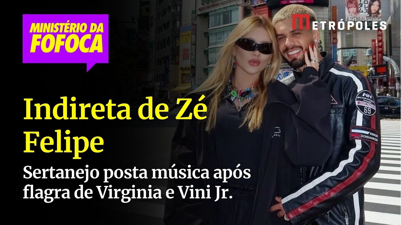 Zé Felipe posta música após flagra de Virginia e Vini Jr