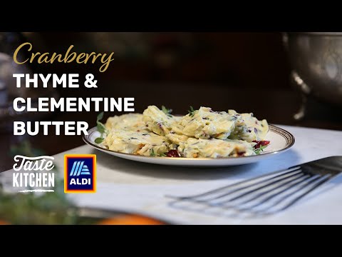 Cranberry, Thyme & Clementine Butter