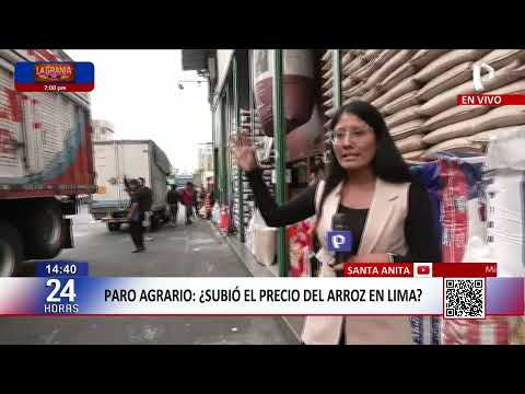 Precio del arroz se mantiene estable en el mercado mayorista de Santa Anita pese a crisis