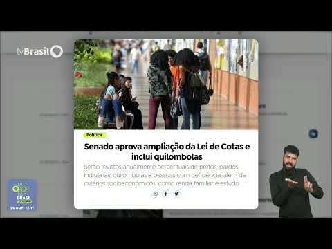 Senado aprova PL que ampliam cotas no ensino federal