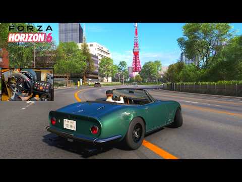 Forza Horizon 6 - Restoring 1967 Ferrari 275 GTB4 Spider BUILD w/T598 Wheel