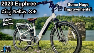 Vido-Test : This electric bike just got better!! ~ New 2023 Euphree City Robin X+ Ebike Review