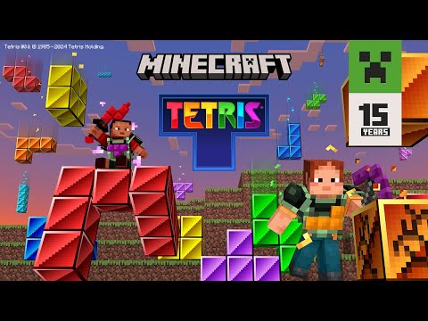 Minecraft x Tetris ® add-on