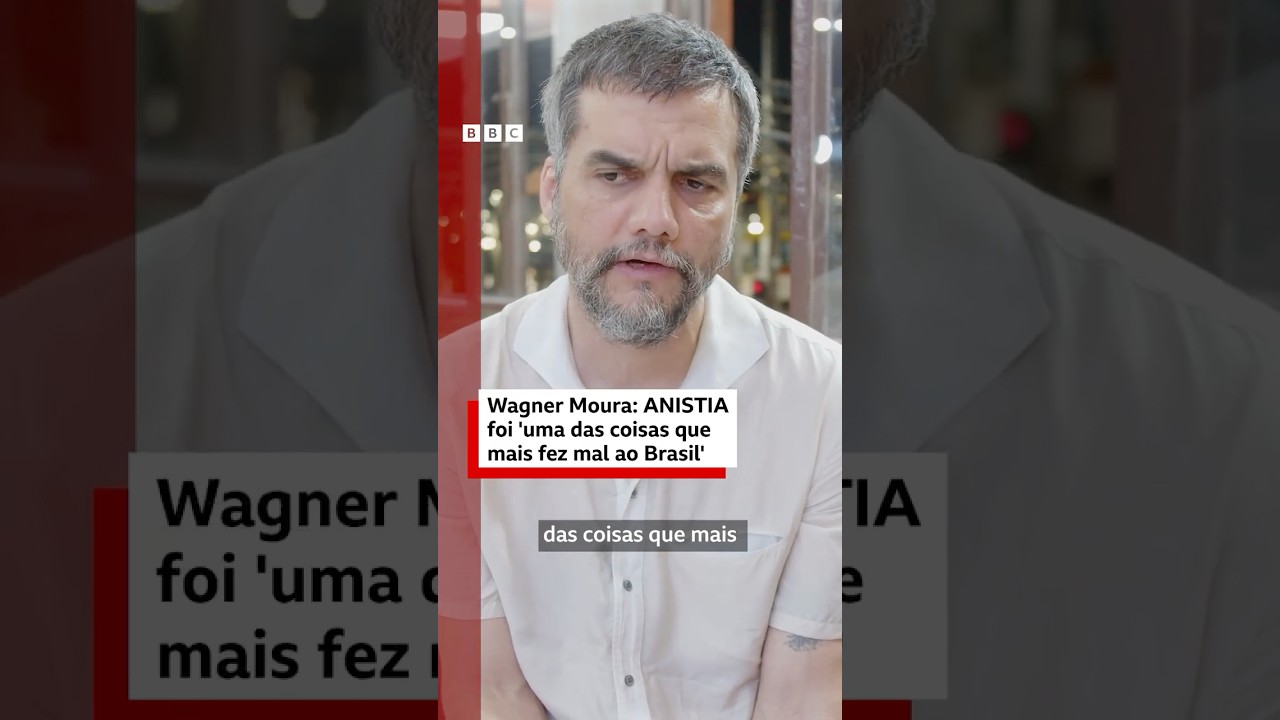 Wagner Moura: “A Lei da Anistia perdoou torturadores e assassinos” 🗣️