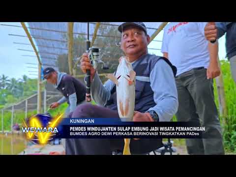 Pemdes Windujanten Sulap Embung Jadi Wisata Pemancingan