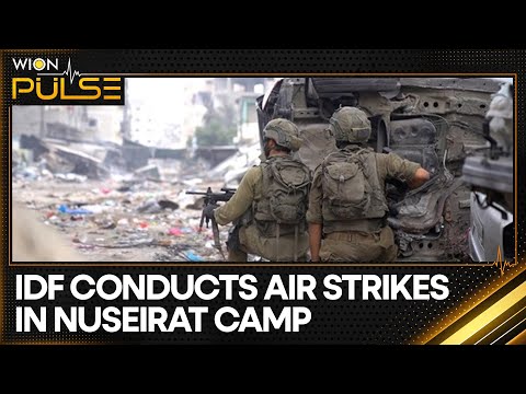 Israel-Hamas war: Tanks & aircraft engaged in combat in Gaza's biggest urban area | WION Pulse