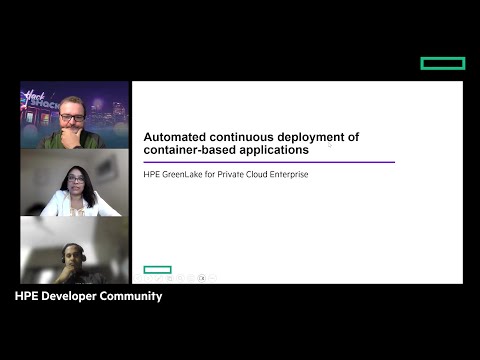 Automated continuous deployment of container-based applications
