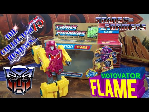 Transformers G1 Motorvator FLAME Review