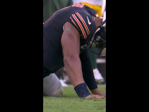 Kenny Clark with a Forced Fumble vs. Chicago Bears video clip