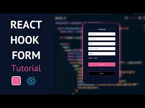 React Hook Form Tutorial -  w/ ZOD Validation, Form State, Controller