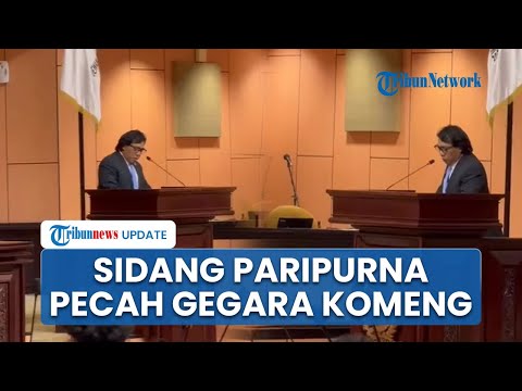 Bak Presenter Berita, Gaya Komeng Bacakan Hasil Reses saat Sidang Paripurna Undang Tawa Anggota DPD