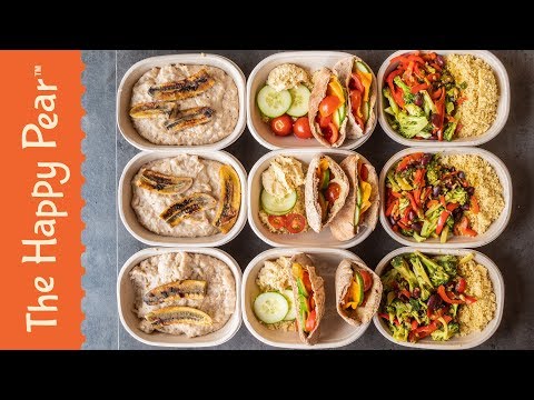 VEGAN MEAL PREP FOR WEIGHT LOSS | THE HAPPY PEAR
