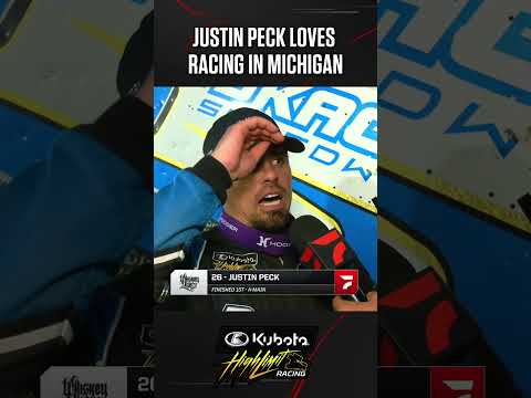 🏆 Peck gets another Mace Thomas Classic victory in Michigan. 🏁  #highlimitracing - dirt track racing video image
