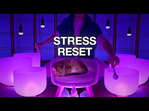 **LOWER YOUR CORTISOL**  (Sleep Sound Bath)