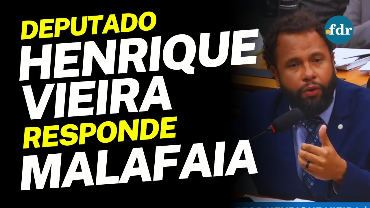 DEPUTADO HENRIQUE VIEIRA RESPONDE SILAS MALAFAIA SOBRE FALSA PERSEGUIÇÃO RELIGIOSA