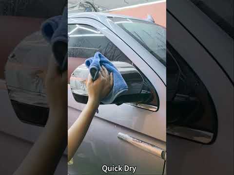 Super Absorbent Twisted Car Towel Twisted Loop Microfiber Car Drying Towel #cartowel