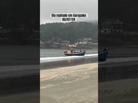 Dia nublado em Garopaba 05/07/24