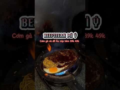 BEEFSTEAK MÌ Ý núp hẻm zá sinh diên nè Q.1 ơii #beefsteak #kyn99er #quan1angi #gumfastfood