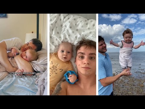 Adorable daddy baby #16 - Funniest videos #shorts
