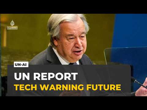 UN report on AI: Scientists deliver warning on technology's future