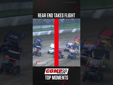 Rear End Takes Flight at Eldora Speedway #CompTopMoments - dirt track racing video image