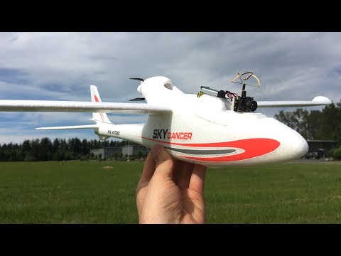 XK A700 Sky Dancer 750mm RC Glider FPV Flight & AKK A1 FPV Camera System Review - UCJ5YzMVKEcFBUk1llIAqK3A