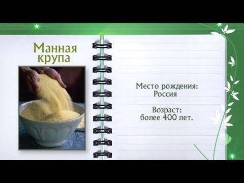 Кулинарная энциклопедия - Манка - UC7XBjhXnmmXFsxmnys9PmDQ