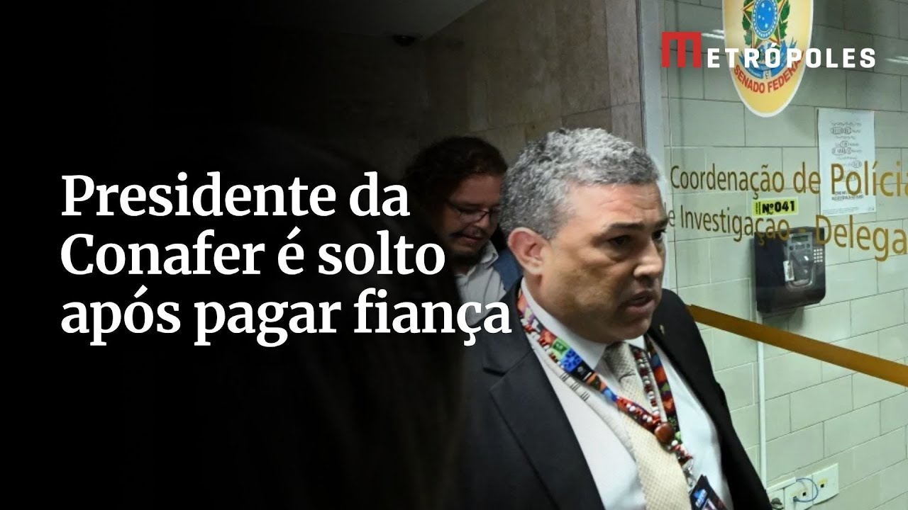 Presidente da Conafer é solto após prestar depoimento e pagar fiança