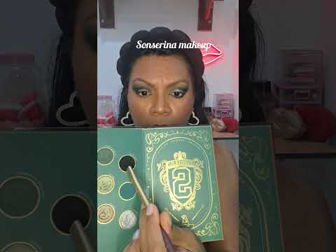 Sonserina makeup. #qdb #harrypotter #maquiagem #makeuptutorial #halloweenmakeup