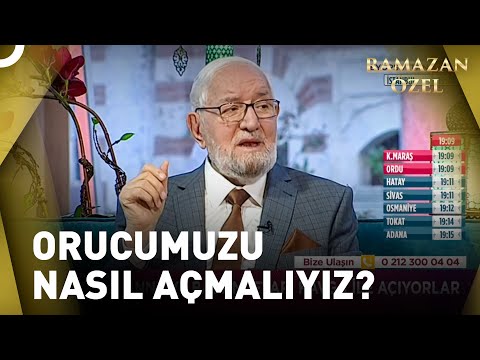 İftarı Kavga Ederek Açmak Oruca Zarar Verir Mi? | Necmettin Nursaçan'la İftar Saati