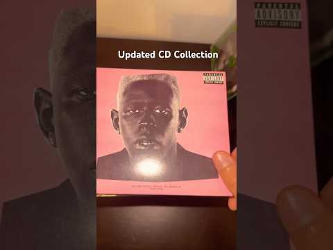 Updated Cd Collection Tour #music #newmusic #vinyl #cd #tylerthecreator #kanyewest #shorts #viral