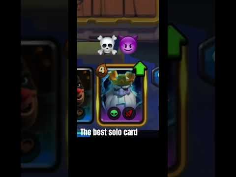 For me the best solo card #edit #subscribe #clashroyale #mergetactics #shorts #trending #fyp