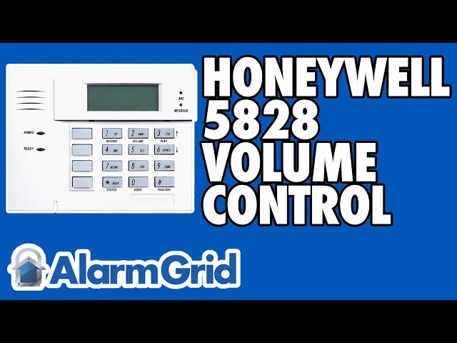 How to Turn Down the Volume on Your Honeywell Alarm System